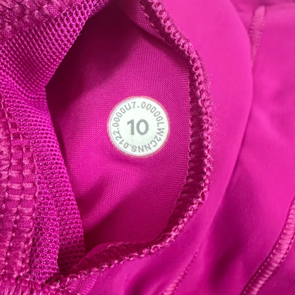 Lululemon Stash It All Bra Ripened Raspberry Pink Strappy Racerback Size 10 - Picture 8 of 8